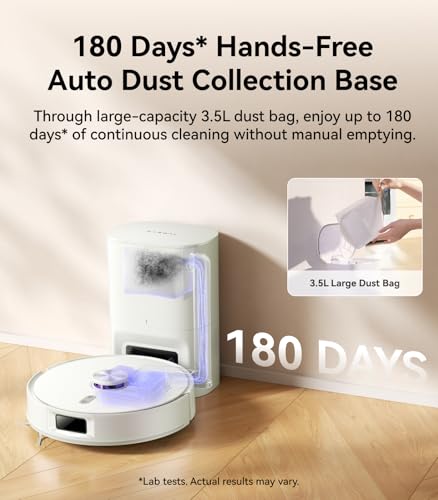 NARWAL Freo S Robot Vacuum and Mop Combo, 8000Pa Suction, 180 Days Hands-Free - image 3