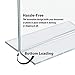 Azar 152726 4-Inch by 6-Inch Vertical Double-Sided Stand Up Sign Holder, 10 Count