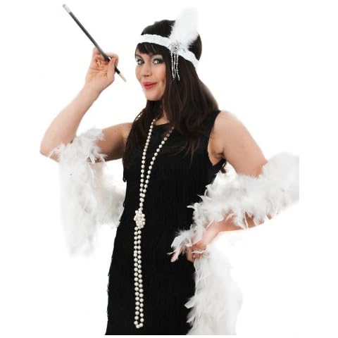 20s Flapper Fancy Dress Costume Set Cover