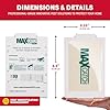 Catchmaster Max-Catch Mouse & Insect Glue Trap 36pk, Mouse Traps Indoor for Home, Sticky Pest Control Adhesive Tray for Catching Bugs, Bulk Classic Glue Boards #1