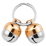 2 Extra Loud Cat & Dog Bells Save Birds & Wildlife | Luxury Handmade Copper | Beau's Bells (Medium)