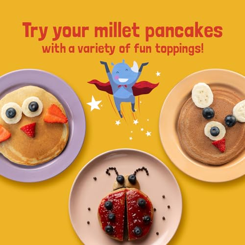 Image of Slurrp Farm Banana Choco Chip Millet Pancake Mix | Super Saver Pack | 300g