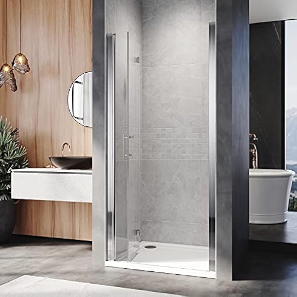 Elegant - Mampara de Ducha Plegable de 760 mm