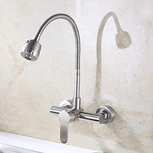 Robinet mural double trou universel pour un aménagement durable de cuisine - 5