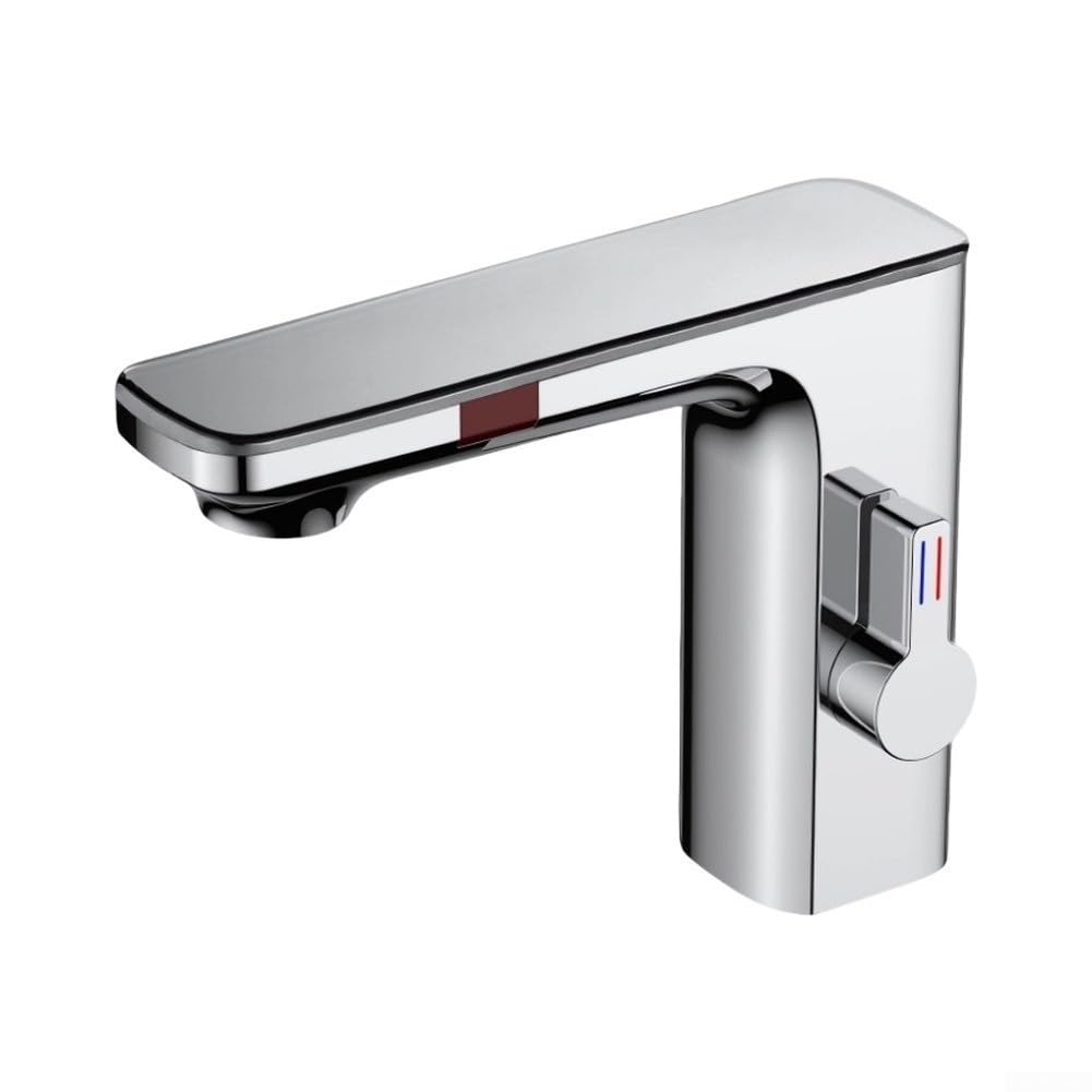 Display temporaneo del rubinetto del bacino del sensore touchless in lega