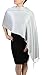 York Shawls Pashmina bufanda femenina- Acabado de borlas - Percha gratuita –...