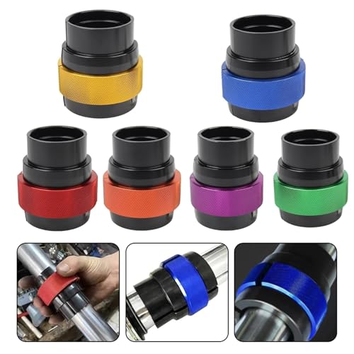 Soufflets de fourche robustes 38-50mm avec clé à douille or CNC - 2