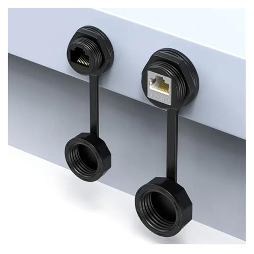 Conector de red impermeable CAT6A RJ45 con proteccion industrial M25 6
