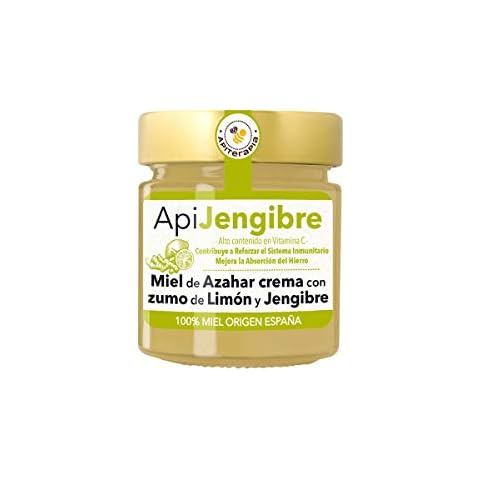 Miel Apiterapia Apijengibre Tarro 300g con Jengibre y Vitamina C Cover