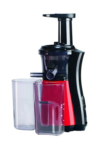 Bajaj Platini VJ01 150-Watt Vitamin Slow Juicer (Cherry Red/Black)
