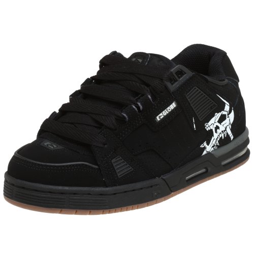 Image of Globe Men's Sabre Sneaker,Black /Charcoal Skull,14 M US