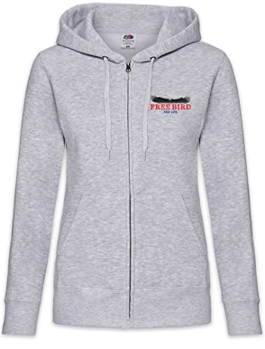 Sweat à capuche zippé femme Free Bird, veste Urban Backwoods
