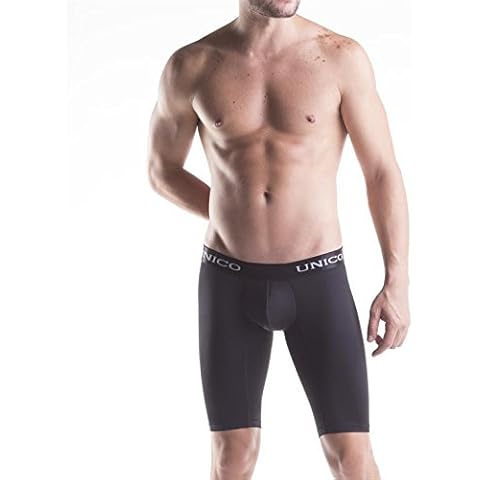 Athletic Boxershorts Pants Underwear Men - Black - Extra Long (S) Cover