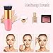 3 PCS Makeup Sponge Blender, Marshmallow Beauty Blenders Concealer Blender Sponge Makeup Sponge And Brush Foundation Blending Sponge With Foundation Brushes For Foundation Liquid Cream And Powder