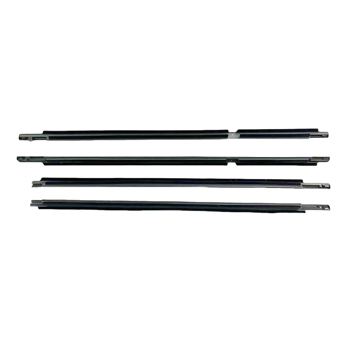 Sealing Strip Car Outer Door Window Weatherstrip Molding Trim Seal Belt Black for Toyota for Land Cruiser 100 1998-2007 75710-60061 75720-60061