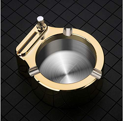 Cendrier rétro en acier inoxydable Cover