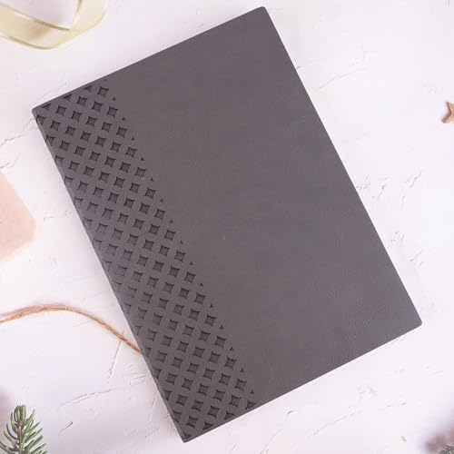 Image of Leather Hard Bound Notebook A5 Journal Diary For Office Use With Mobile & Card Holder Or Pen Loop Dairy For Personal |Ruled Pages With Strap Bookmark Journal Notebook (B128), 200 Pages