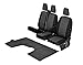 Produktbild Passgenaue Sitzbezüge Hero und Gummifußmatten kompatibel mit Renault Trafic ab 2014 - EIN Set