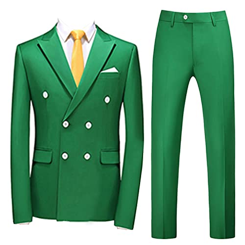 Costume de marié trois pièces haut de gamme avec col à pointe