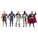 McFarlane Toys- DC Super Powers Superman Movie 5-Pack Bundle Gold Label