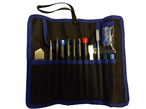 MacBook und Smartphone Werkzeug-Set: Pentalobe, Phillips PH000, Torx T5, Tri-Point Y0 Schraubendreher, Spudger Pry Opening Tools im Koffer