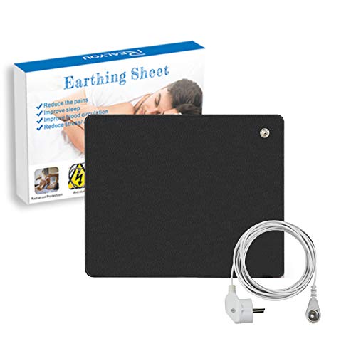 Lot de tapis de terre avec câble de mise à la terre européen, tapis antistatique (25 x 30 cm) Cover
