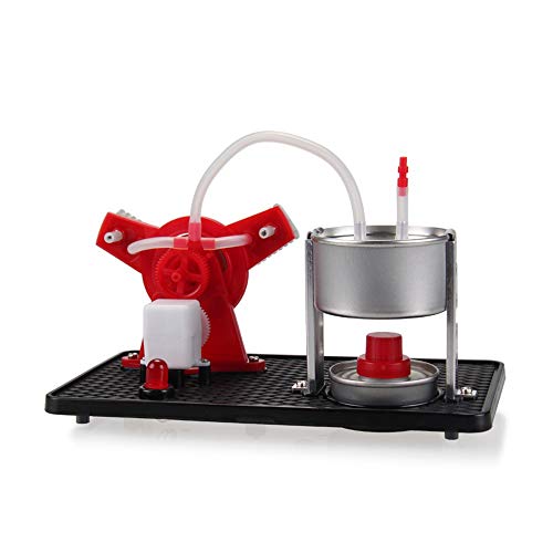 QKP Child Student Physics Science Steam Engine Model Kit LED Generator Learning Power Engine Experimental Equipment 01 CN -