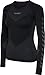 Hummel Damen First Seamless L/S Trikot, Black, M-L