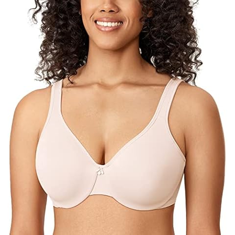 Delimira Women's Plus Size Minimiser Bra Cover