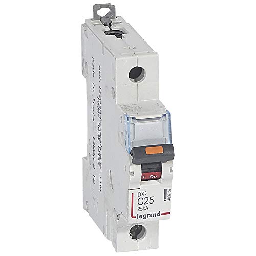 Disjoncteur Legrand DX3 avec arrivée haute et départ bas à vis 25A 25kA