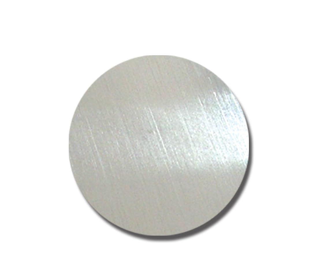 1pc Round Aluminum Blank, 10inch Aluminum Alloy Round Panels, Round Aluminum Disk, 1mm 2.5mm 4mm Thick Round Metal Plate(6mm)