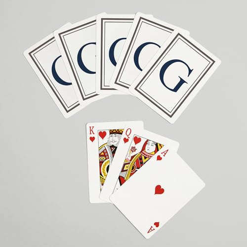 Baraja Póker 52 Cartas Gris y Azul Para Adultos miniatura 7
