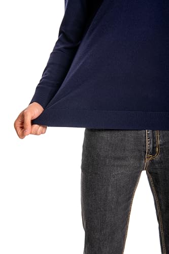 Pull col montant homme 100% laine mérinos extra fine chic - 2