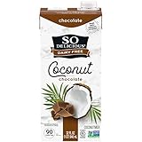 So Delicious Dairy Free Organic Coconutmilk Beverage, Chocolate, 32 oz (Pack of 6)
