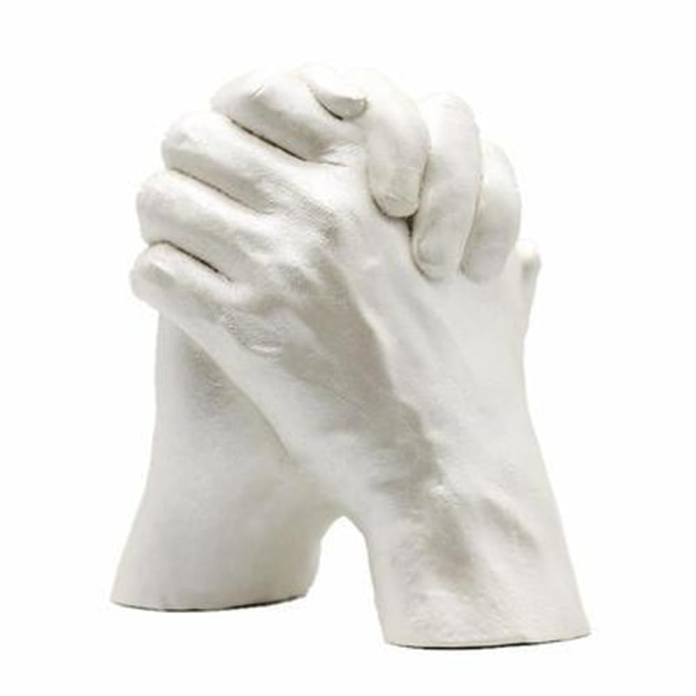Bamberg Coppie Colate A Mano Scultura in Pietra Realistica per Due Stampi Fatti A Mano per la Festa della Mamma Fai-da-Te Fuso A Mano Clone Finger Facile Installazione A