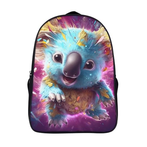 Sac à dos enfant koala pour école maternelle et crèche à deux compartiments