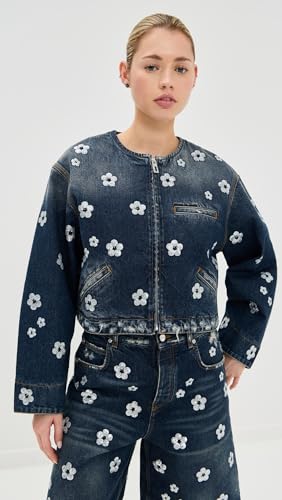 Marc Jacobs Women's Sequin Daisy Cropped Jacket2