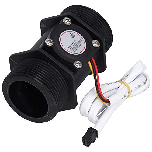 Water Sensor Hall Flowmeter G1.5in YFDN40 DC 3-24V High Sensitivity