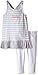Nautica Girls' 2 Piece Knit Jersey Fashion Top and Jersey Legging Set