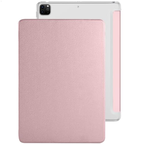 Image of DuraSafe iPad Pro 12.9 inch 4th Generation Cover A2229 MY2H2HN /A MY2J2HN /A A2069 MXAT2HN /A MXAV2HN /A MXAU2HN /A MXAW2HN /A A2233 MY3K2HN /A MY3J2HN /A MXFY2HN /A MXG12HN /A MXFX2HN /A MXG02HN /A - Rose Gold