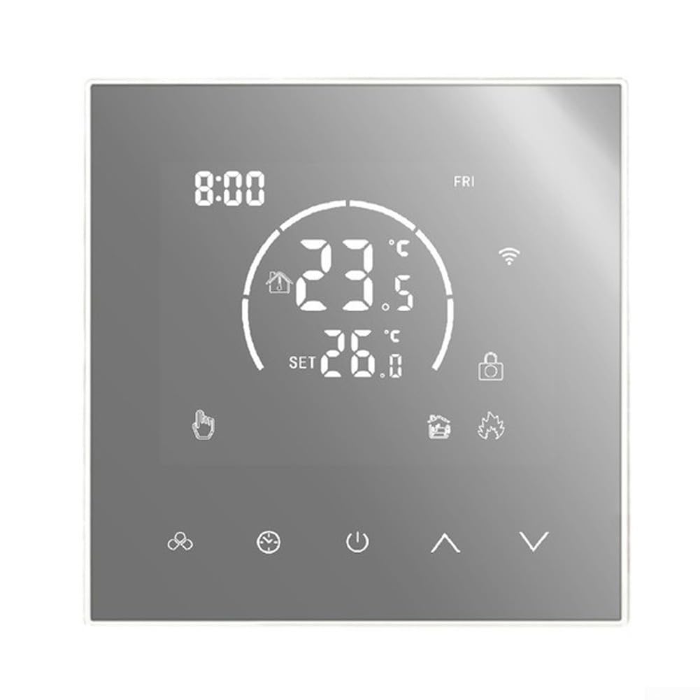Termostato intelligente Controllo WiFi Blocco Bambino per Tuya App Riscaldamento a Pavimento Elettrico Gas Parete Caldaia Regolatore di Temperatura (caldaia a parete)