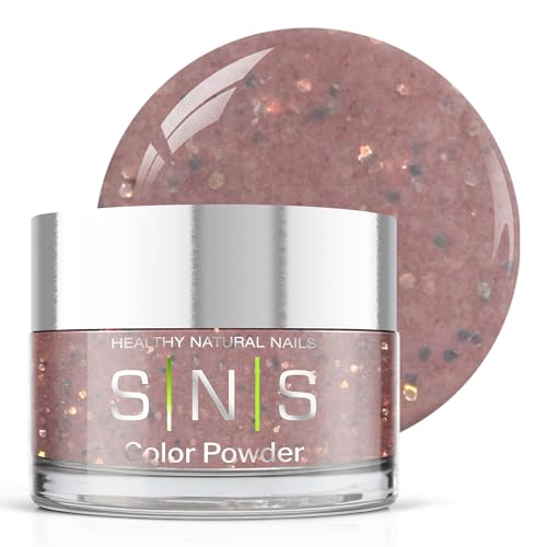 SNS Nail Dip Powder Colors - Gelous Dip Powder - Curieuse (Purple Shimmer) - Long-Lasting Colors for Healthier Nail Beds - Low-Odor DIY & Professional Use - 0.5 oz -  Signature Nail Systems LLC