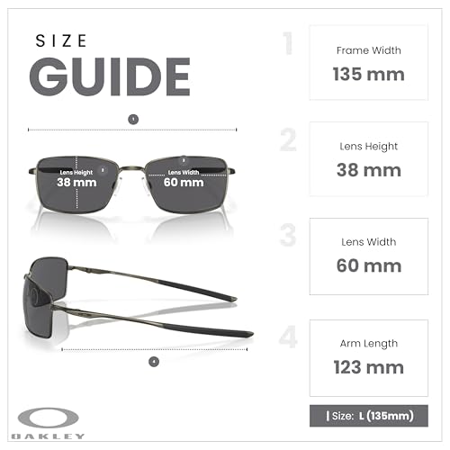 OAKLEY Square Wire OO4075 Sunglasses For Men+ Bundle Accessory Leash Kit, Microfiber Pouch4