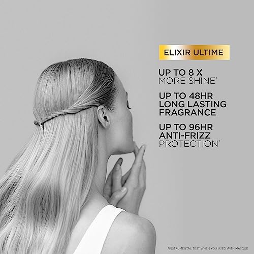 Kérastase Elixir Ultime, Hair Oil Shine-enhancing Nourishing Conditioning Treatment, For Coloured Hair, With 4 Precious Oils and Imperial Tea Extract, L'Huile Rose, 100 ml - Image 5