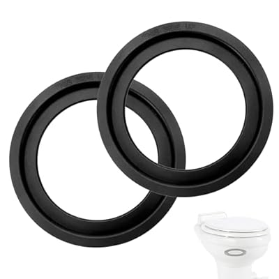 Ophjerg RV Toilet Seal Replacement 385311658 for Dometic 300 310 320 Toilets Flush Ball Seal Gasket, RV Toilet Parts Seals Replacement Solve The Leakage Problem - 2 Pack High-Grade Rubber