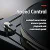 Fluance RT85N Reference High Fidelity Vinyl Turntable Record Player with Nagaoka MP-110 Cartridge Acrylic Platter Speed Control Motor High Mass MDF Wood Plinth Vibration Isolation Feet - Lucky Bamboo