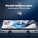 NEW'C 3 Pack Designed for Samsung Galaxy Serie Screen Protector, Tempered Glass,Case Friendly Ultra Resistant (S24 Ultra 6.8 inches/Transparent)