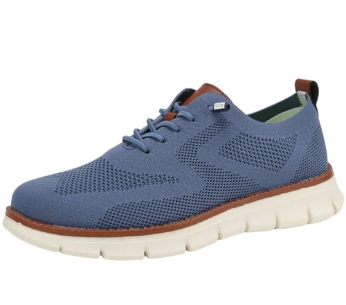 Men's Breeze Oxford Shoes,Casual Breathable Mesh Sneakers,Soft Sole Work Business Walking Shoes