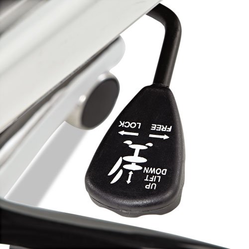 Alera Alenr4139 Alera Neratoli Series Highback Swivel/Tilt Chair, Red Soft Leather, Chrome Frame #TOP3