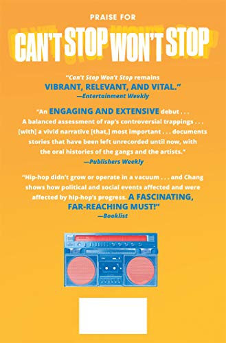 CANT STOP WONT STOP: A Hip-Hop History